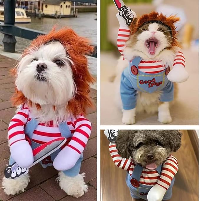Disfraz Mascotas Chucky Halloween