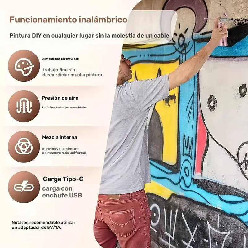Aerógrafo portátil