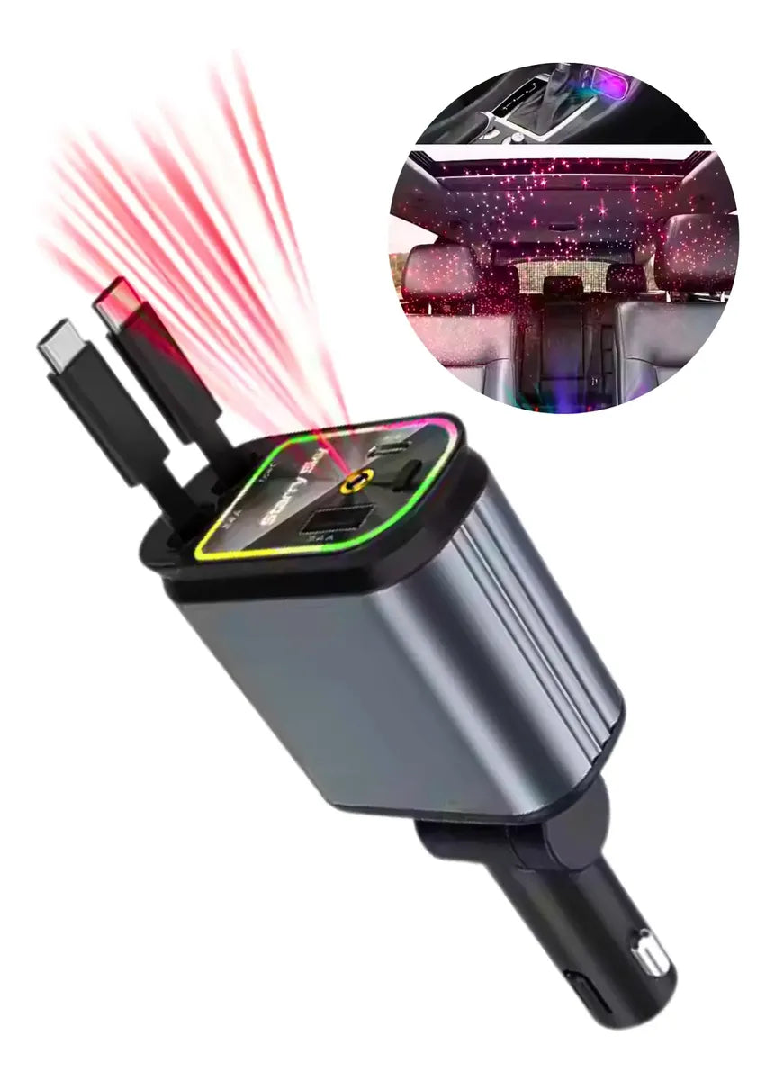 Cargador para carro 4 en 1 Proyector