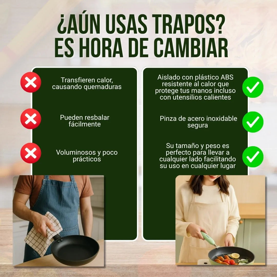 Mango anti quemaduras