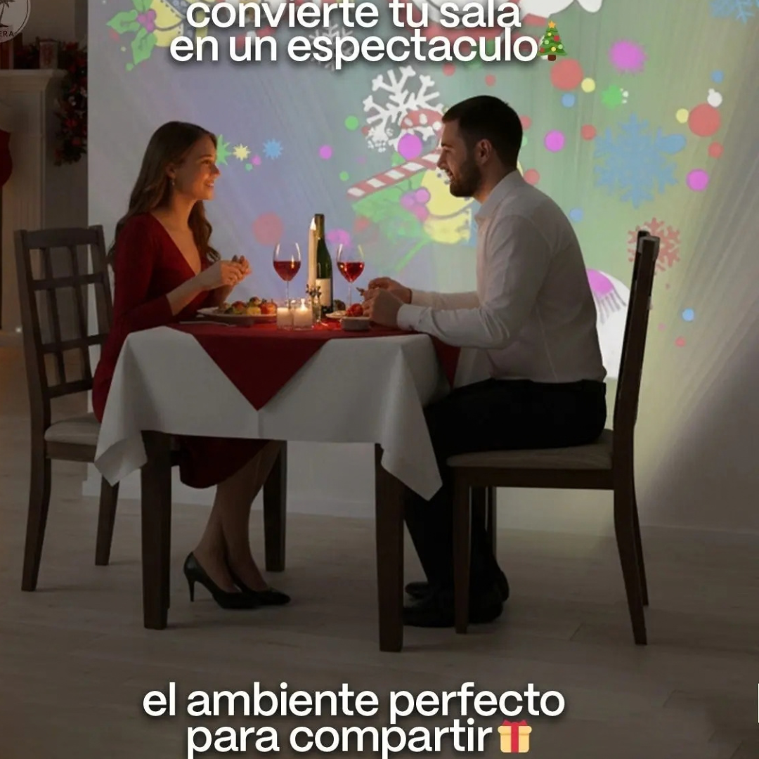 Proyector led de navidad
