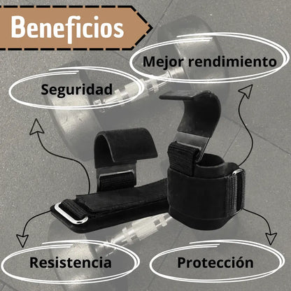 PAR DE MUÑEQUERAS LEVANTA PESAS