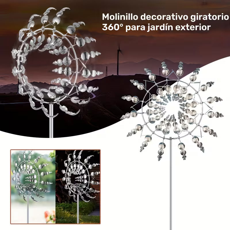 Molino de Viento decorativo ¡Dale vida a tu jardín!
