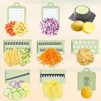 Cortador de verduras 9 en 1