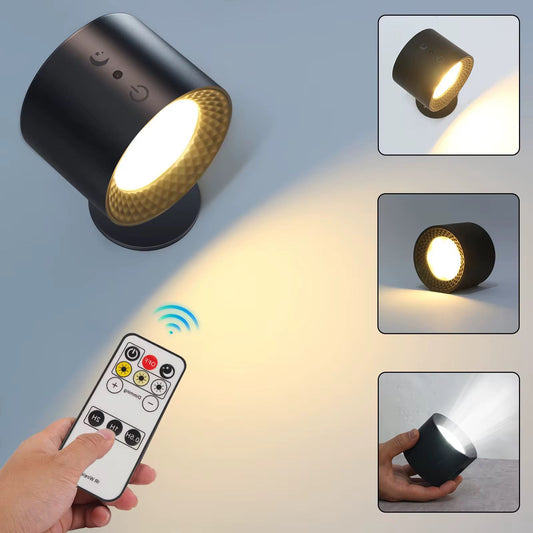 LÁMPARA LED MAGNETICA + CONTROL REMOTO