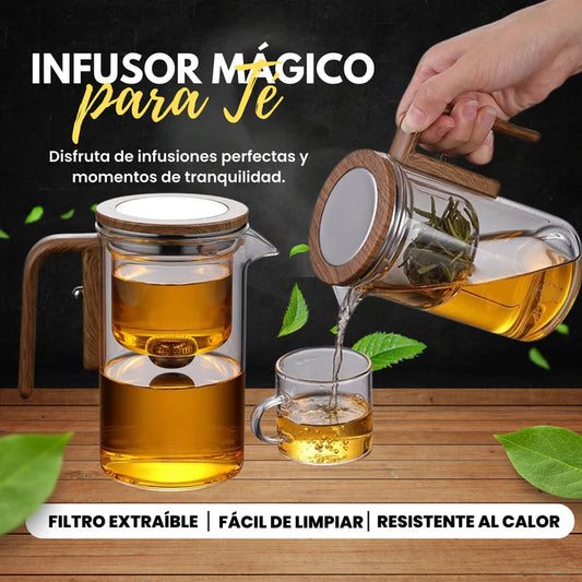 Tetera infusora magnética