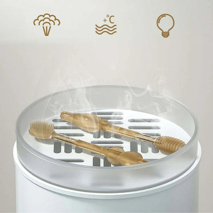 Cepillo en silicona para bebé con soporte y tapa