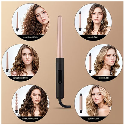 RIZADOR PARA CABELLO 6 EN 1 PROFESIONAL