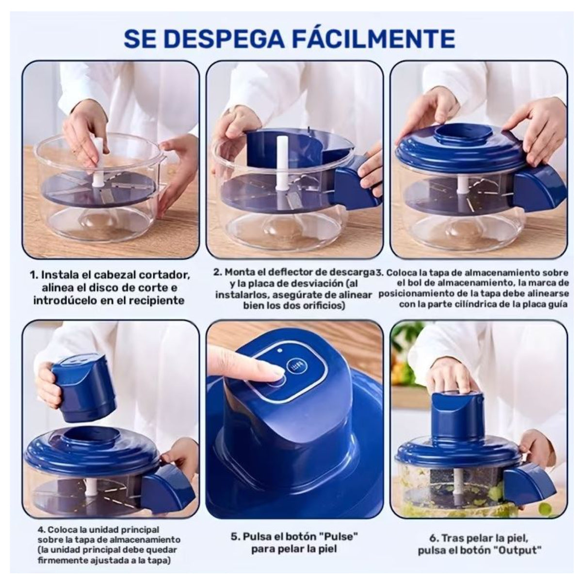 Maquina Peladora Automatica De Fruta Ajo