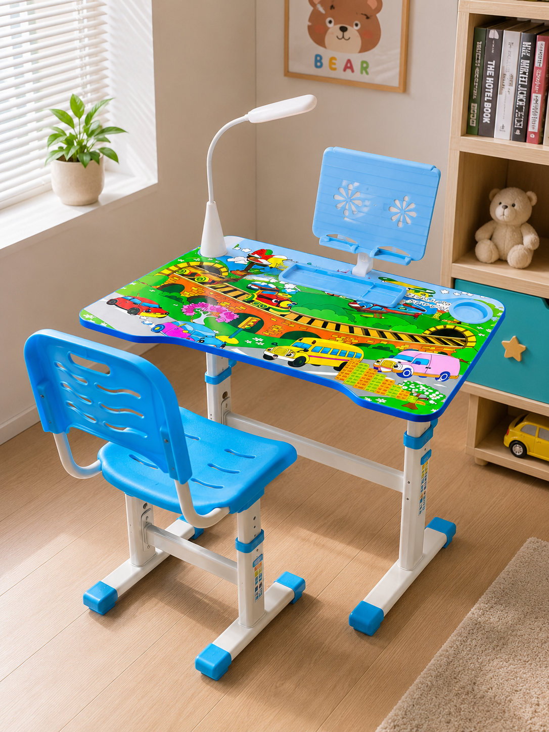 Escritorio para niños con silla