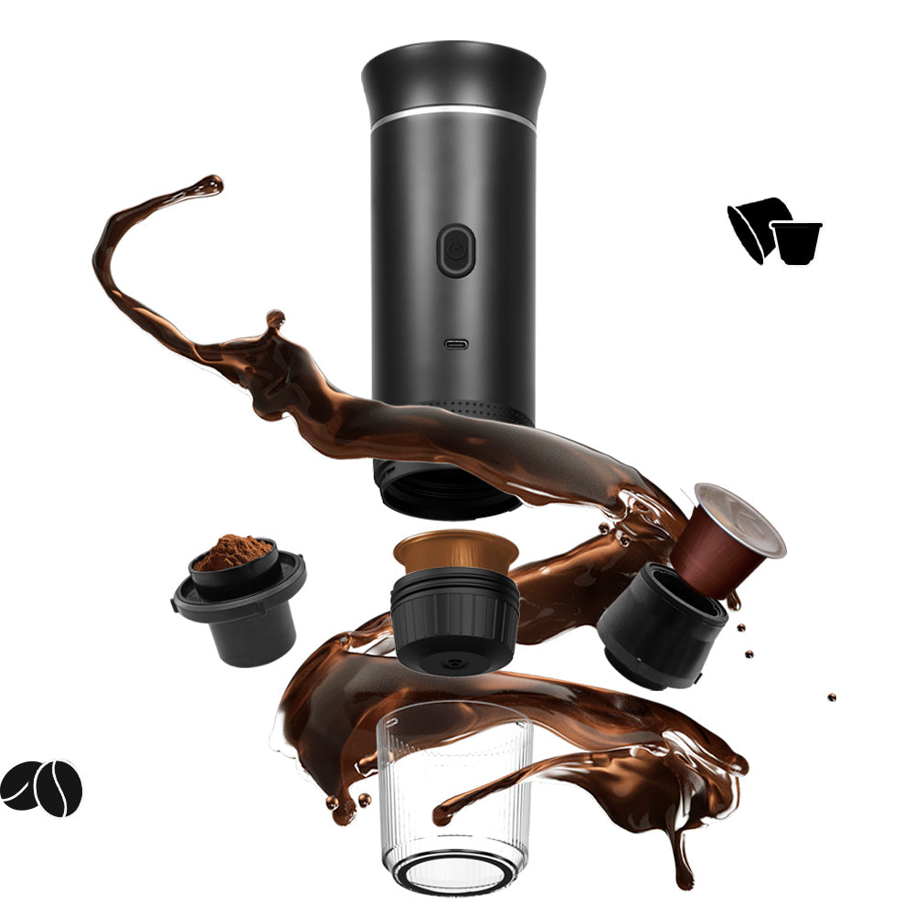 Cafetera portátil eléctrica