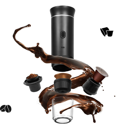 Cafetera portátil eléctrica
