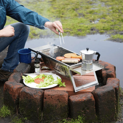 Parrilla De Acero Inoxidable mini