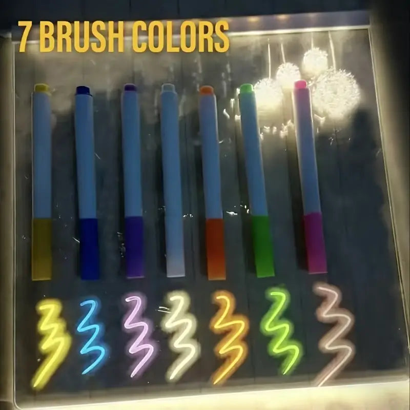 TABLERO DE ARTE LUMINOSO