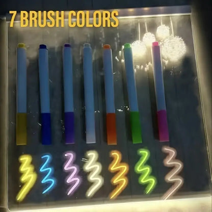 TABLERO DE ARTE LUMINOSO