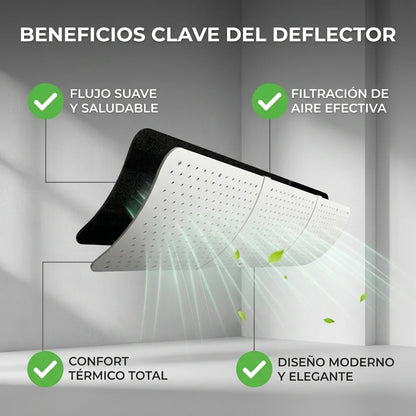 DEFLECTOR DE AIRE ACONDICIONADO