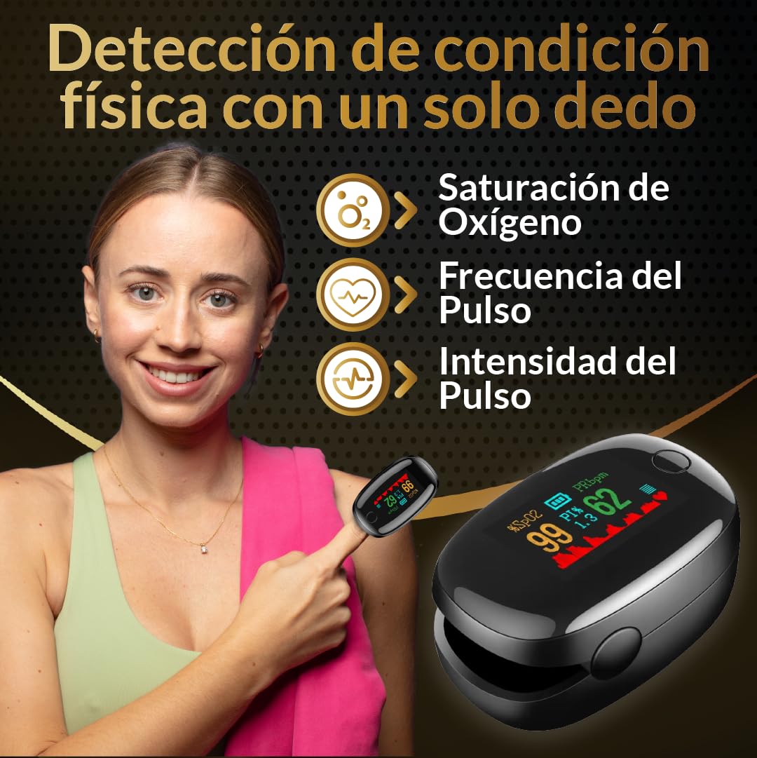 Combo oximetro+glucometro