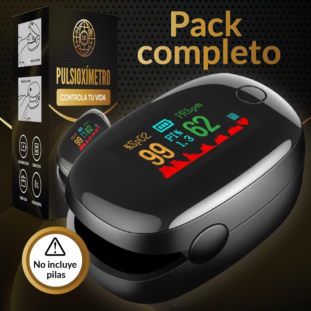 Combo oximetro+glucometro