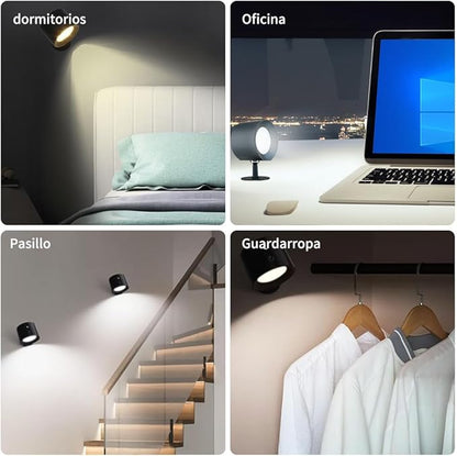 LÁMPARA LED MAGNETICA + CONTROL REMOTO