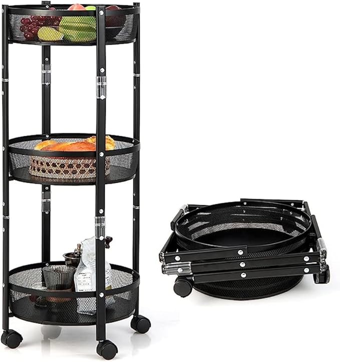 CARRITO PLEGABLE DE 3 NIVELES