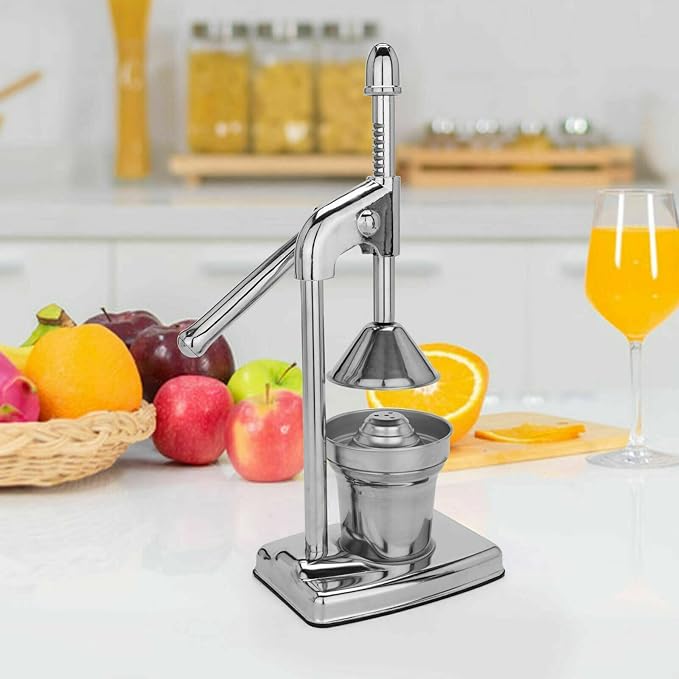 PRENSA EXPRIMIDORA DE FRUTAS EN ACERO