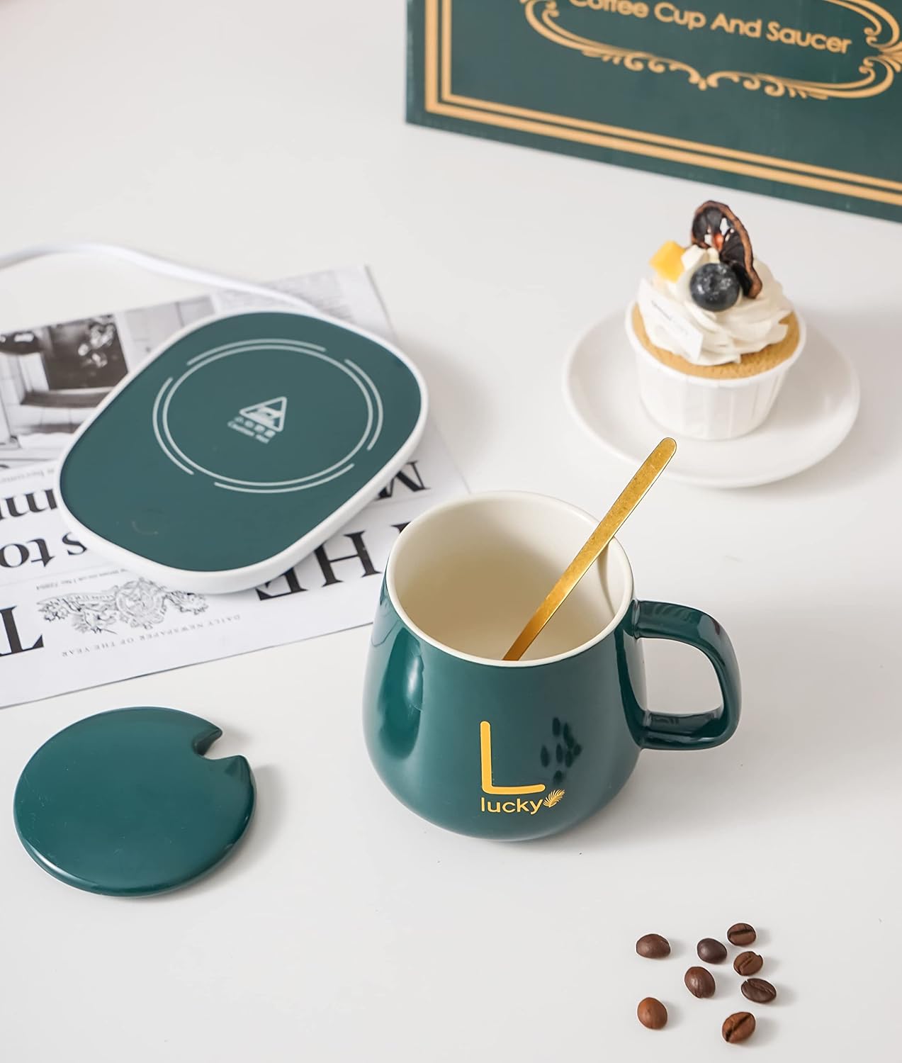 MUG CON BASE CALENTADORA