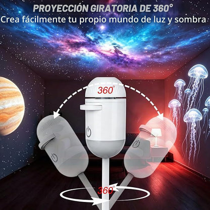 Mini lampara Proyectora de Galaxias