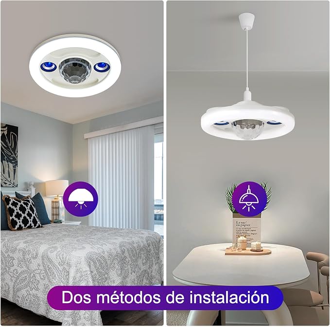 Bombilla Led Con luces y parlante