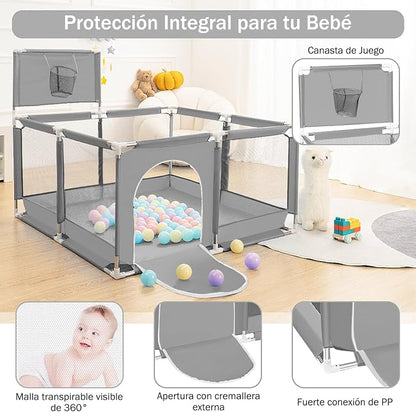 Corral Infantil Cuadrado Play Ground