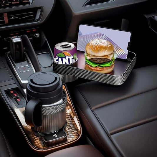 Portavasos con bandeja Para Carro