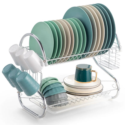 Escurridor de platos 2 niveles