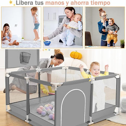 Corral Infantil Cuadrado Play Ground