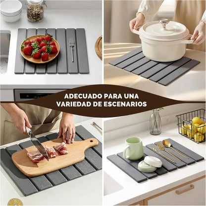Tapete Escurridor Absorbente Cocina