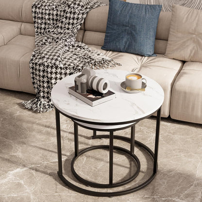 Mesa auxiliar doble (1 grande + 1 pequeña)