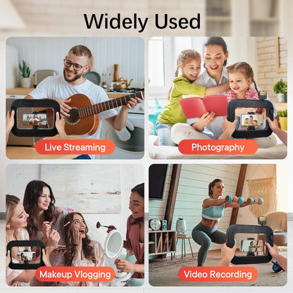 Aro de Luz Cuadrado Tres Tonos