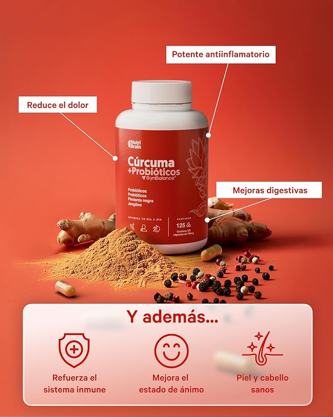 Cúrcuma + Probióticos
