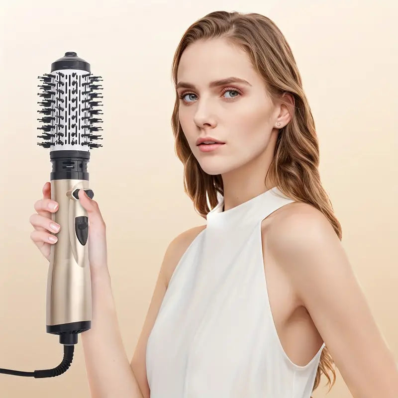 Cepillo giratorio y moldeador- aire caliente 2 en 1