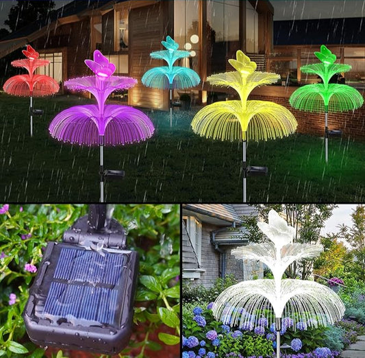 LUZ SOLAR PARA JARDÍN -SET X 2
