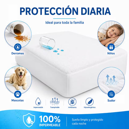 Protector de colchón impermeable desde: