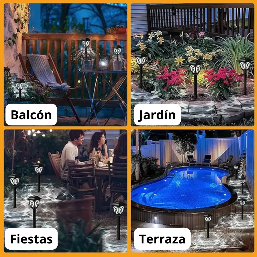 FAROLES PARA JARDIN PAGA 1 LLEVA 2