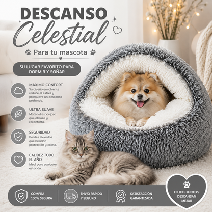Cama para Mascotas medida 50 cm  x 20 cm.
