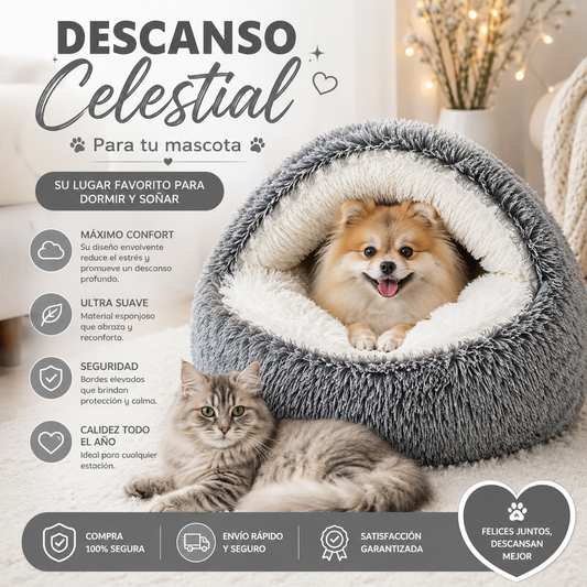 Cama para Mascotas medida 50 cm  x 20 cm.