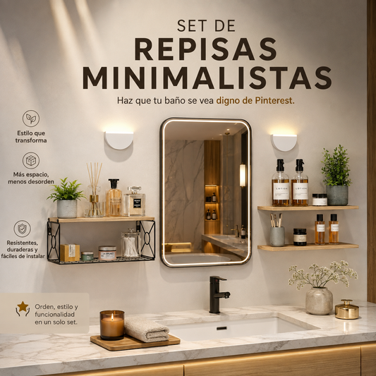 Repisa Organizadora De Baño x 3