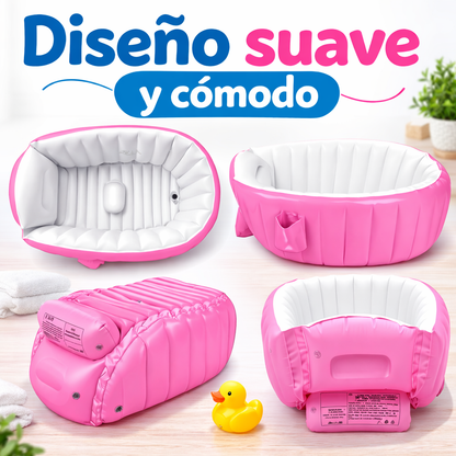Bañera inflable + obsequio inflador.