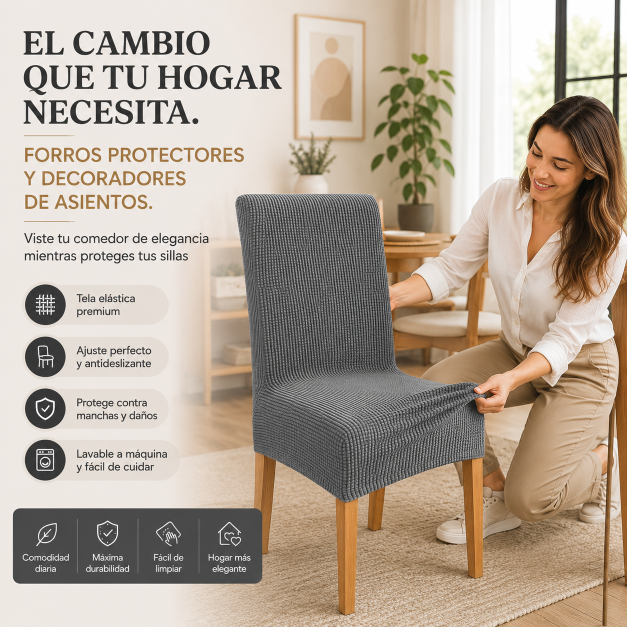 FORROS PARA SILLAS
