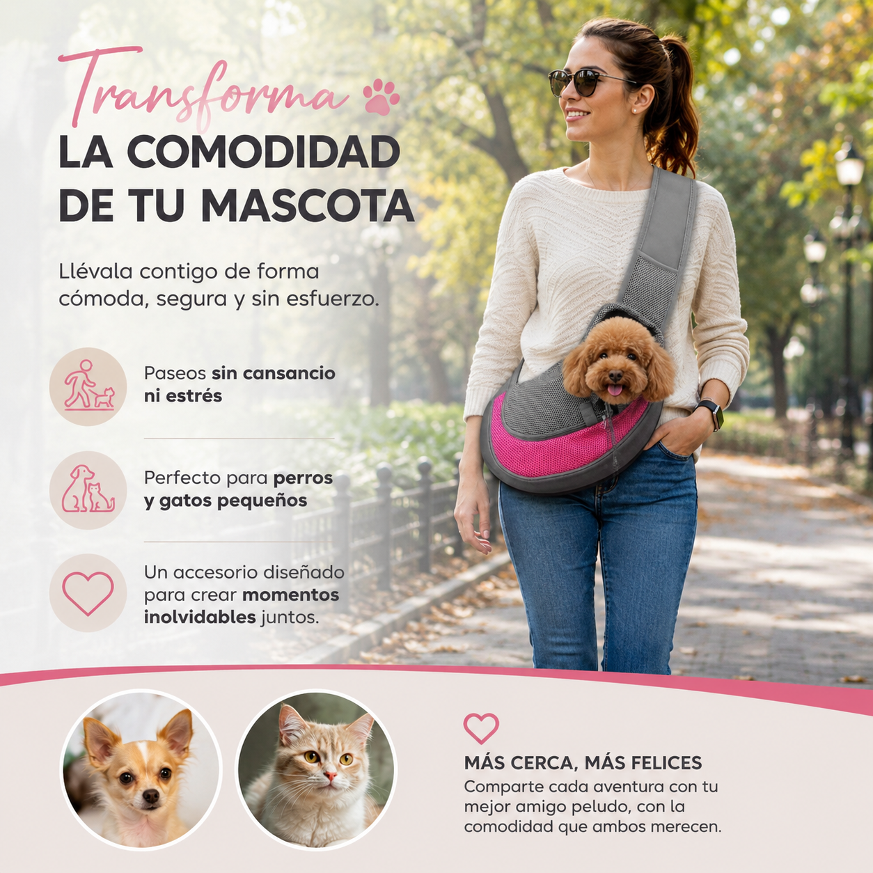 CARGADOR PARA MASCOTAS