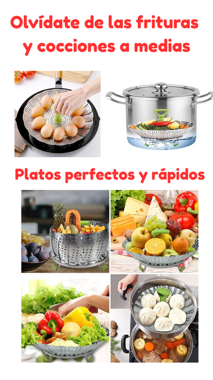 BANDEJA PARA COCINAR AL VAPOR