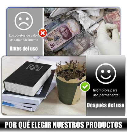Libro Caja Fuerte con Llave