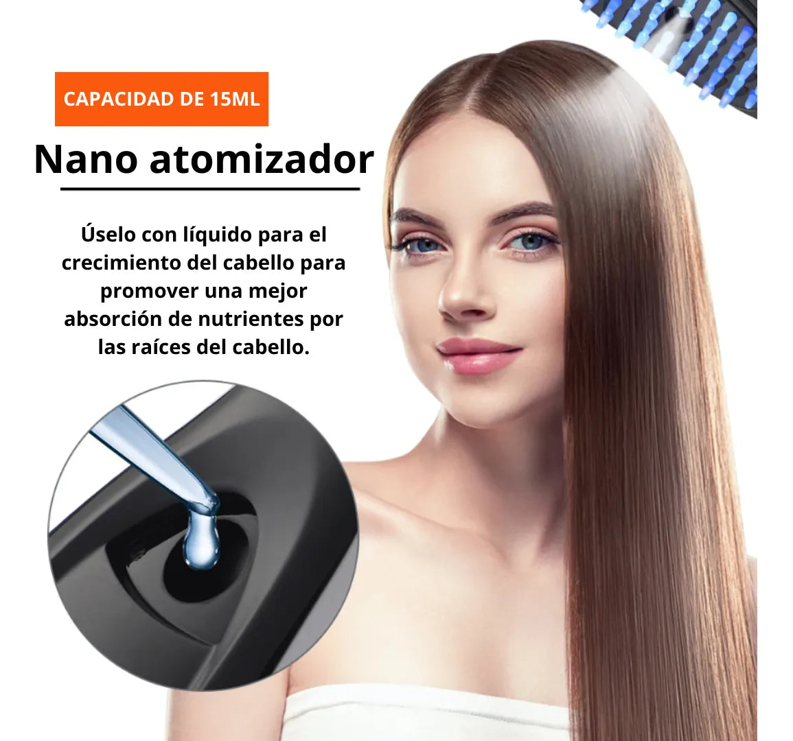 CEPILLO DE TERAPIA CAPILAR