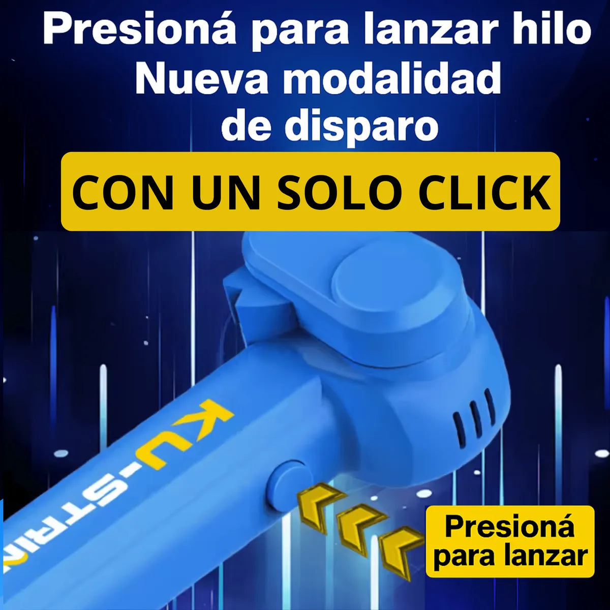 JUGUETE LANZADOR ELECTRICO CON LUZ